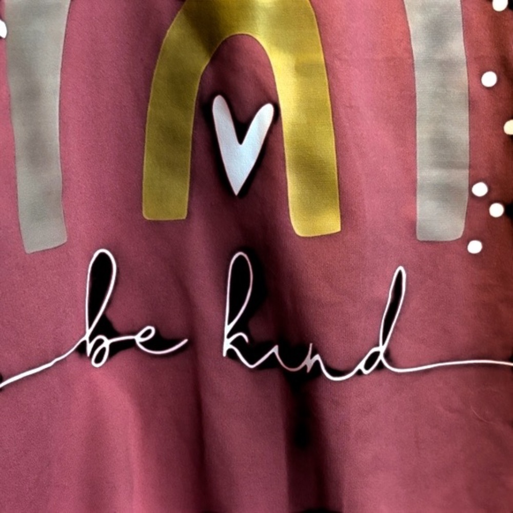 NWOT-Be Kind Graphic Tee - Pink - Picture 8 of 8
